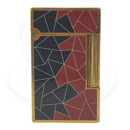 Preowned Vintage S.T. Dupont Limited Edition Ligne 2 French Revolution Mosaic Lighter