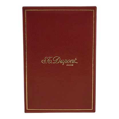 Preowned S.T. Dupont Gold-Plated D Logo Tie Clip with Box