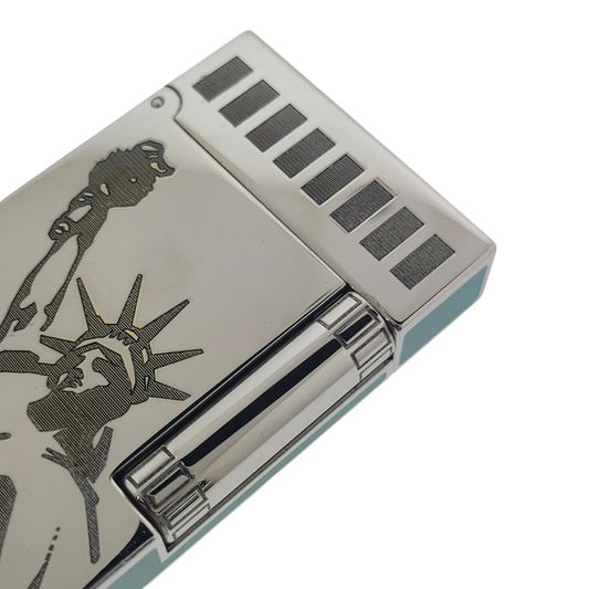 Preowned Limited Edition S.T. Dupont Ligne 2 Statue of Liberty Lighter