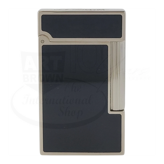 S.T. Dupont Ligne 2 Mini Black Lacquer & Palladium Lighter, Dupont-51