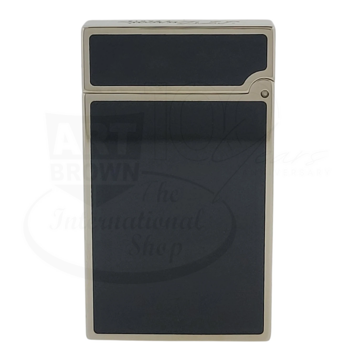 S.T. Dupont Ligne 2 Mini Black Lacquer & Palladium Lighter, Dupont-51