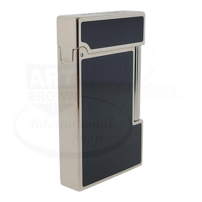 S.T. Dupont Ligne 2 Mini Black Lacquer & Palladium Lighter, Dupont-51