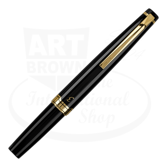 Pilot E95s Fountain Pen Black and Gold
