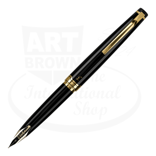 Pilot E95s Fountain Pen Black and Gold