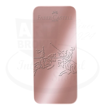 Faber-Castell Grip 2011 Rose Fountain Pen and Ballpoint Gift Tin