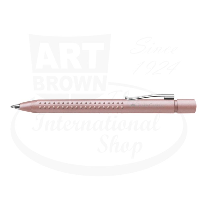 Faber-Castell Grip 2011 Rose Fountain Pen and Ballpoint Gift Tin