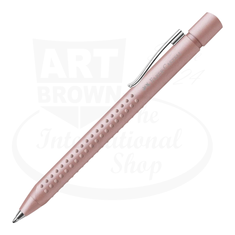 Faber-Castell Grip 2011 Rose Fountain Pen and Ballpoint Gift Tin