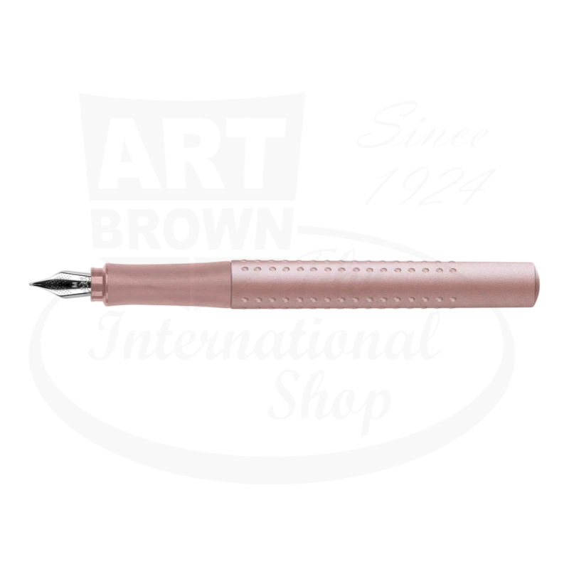 Faber-Castell Grip 2011 Rose Fountain Pen and Ballpoint Gift Tin