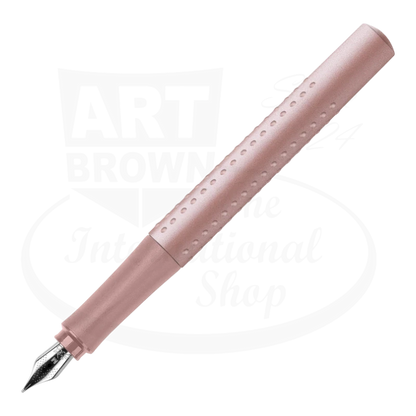 Faber-Castell Grip 2011 Rose Fountain Pen and Ballpoint Gift Tin