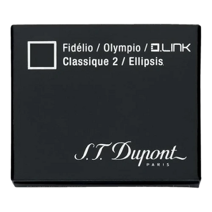 S.t. dupont fountain pen cartridge refills for Line D, Fidelio, Elysee and more in black. Universal ink cartridge