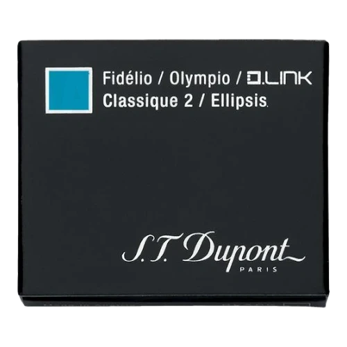 S.t. dupont fountain pen cartridge refills for Line D, Fidelio, Elysee and more in blue. Universal ink cartridge