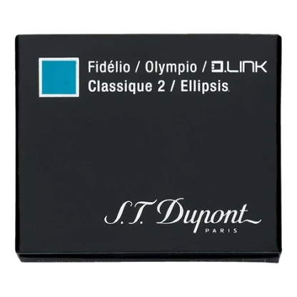 S.t. dupont fountain pen cartridge refills for Line D, Fidelio, Elysee and more in blue. Universal ink cartridge
