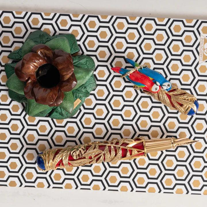 S.T. Dupont Haute Creation Parrot Fountain Pen, 241354