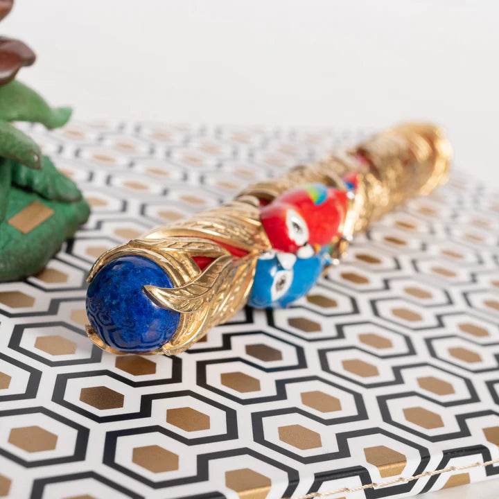 S.T. Dupont Haute Creation Parrot Fountain Pen, 241354