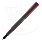 Monteverde impressa gunmetal and red cheap fountain pen with black nib