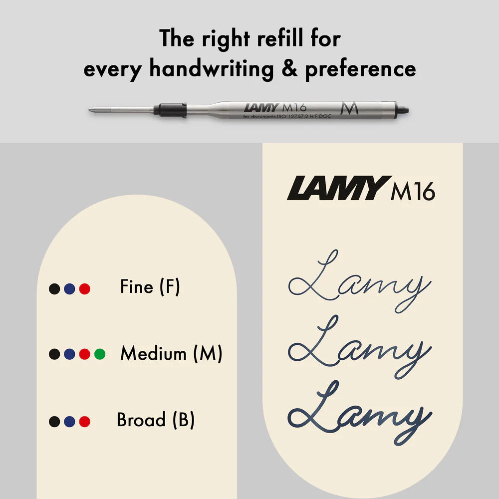 LAMY 2000 Black Ballpoint Pen, L201