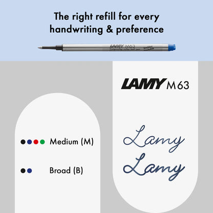 LAMY Studio LX All Black Rollerball Pen, L366ALBK