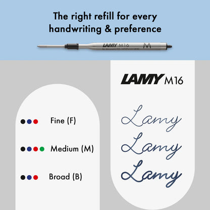 LAMY Studio Imperial Blue Ballpoint Pen, L267IB