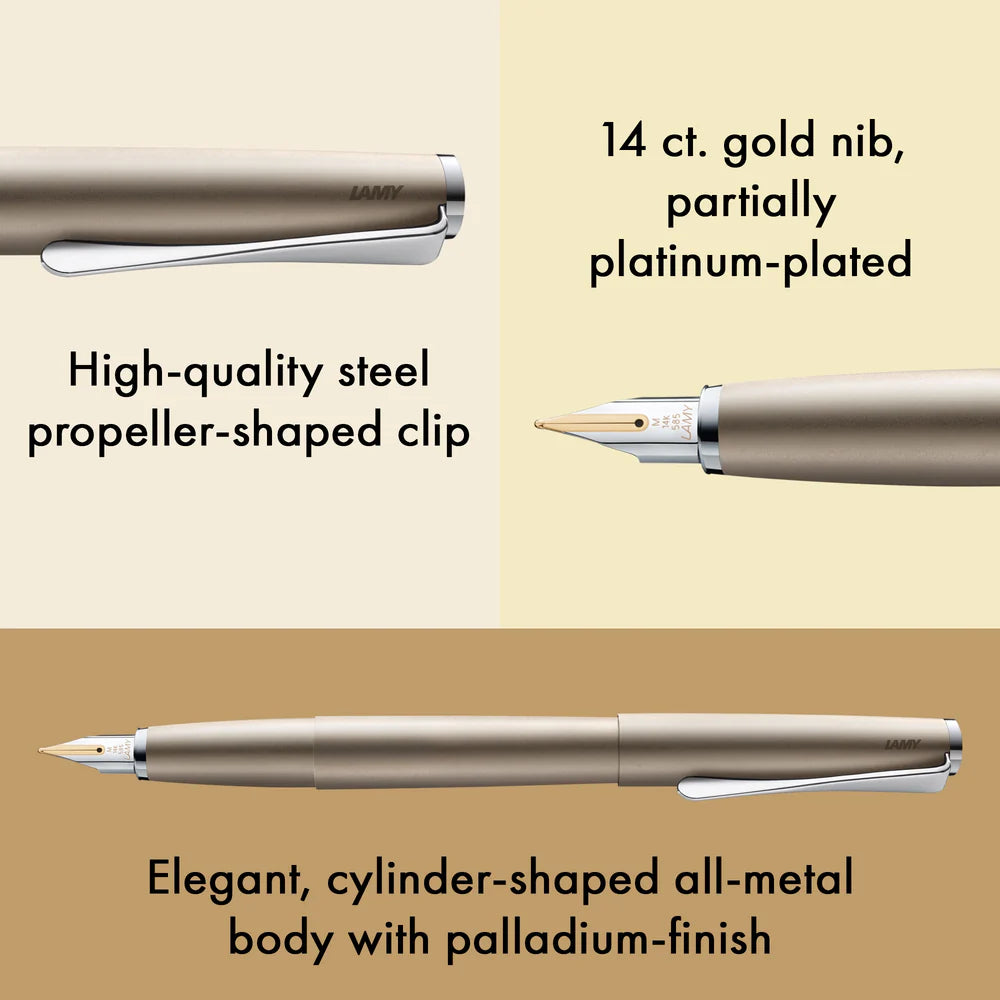 LAMY Studio Palladium Medium Fountain Pen