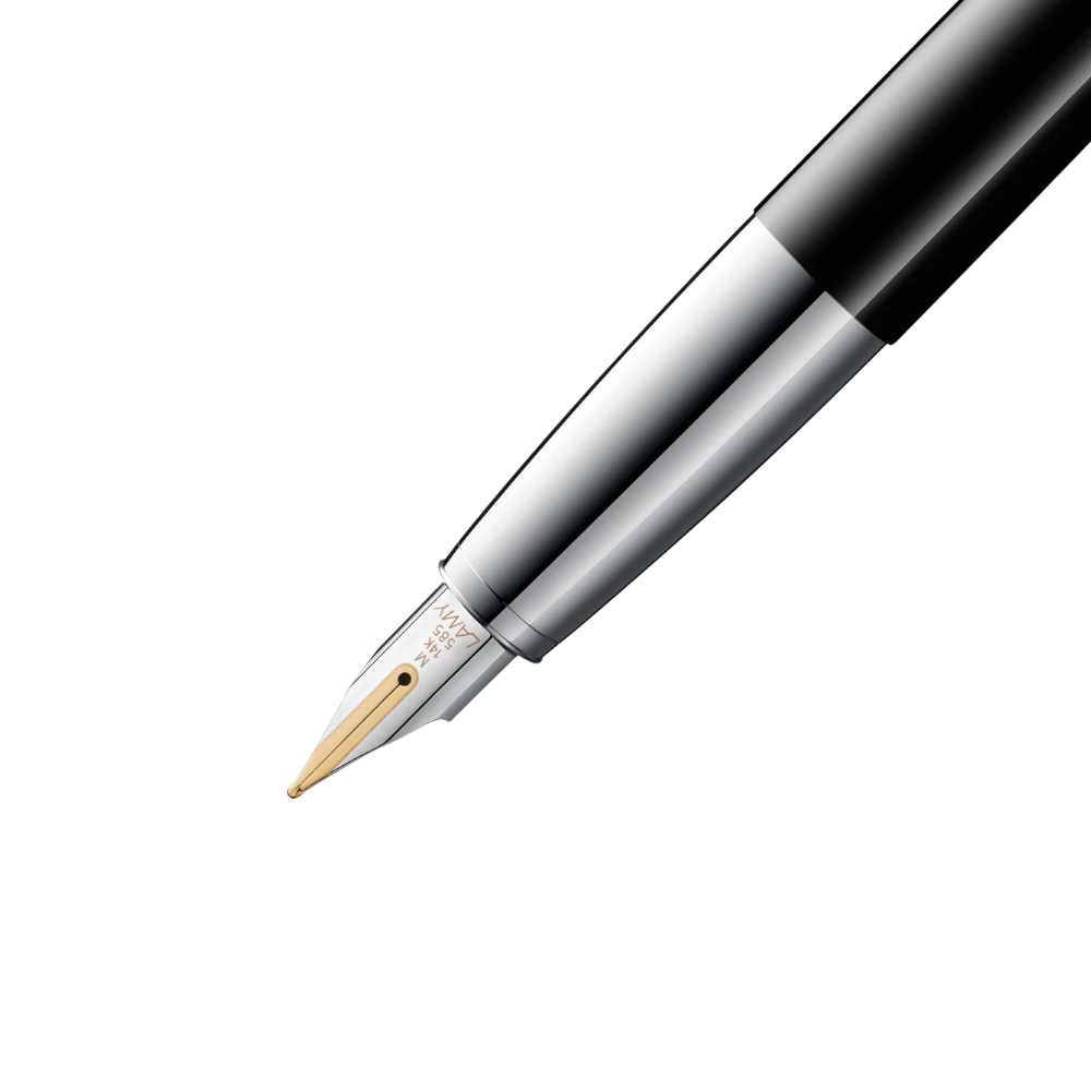 LAMY Studio Piano Black Medium Fountain Pen, L68PBKM