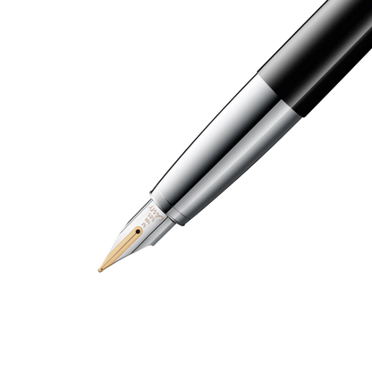 LAMY Studio Piano Black Medium Fountain Pen, L68PBKM