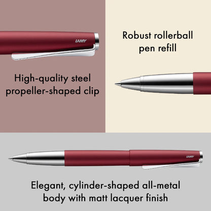 LAMY Studio Royal Red Rollerball, L367RRM