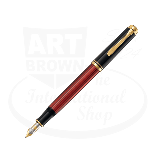 Pelikan Fountain Pen Souverän 600 Black-Red F