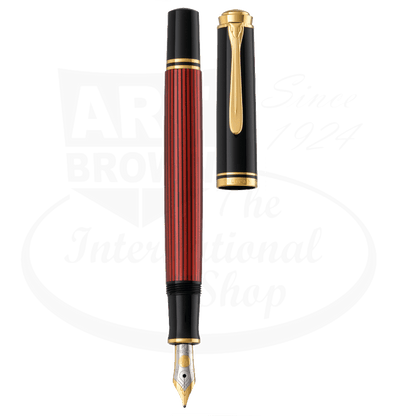 Pelikan Fountain pen Souverän 800 Black-Red M