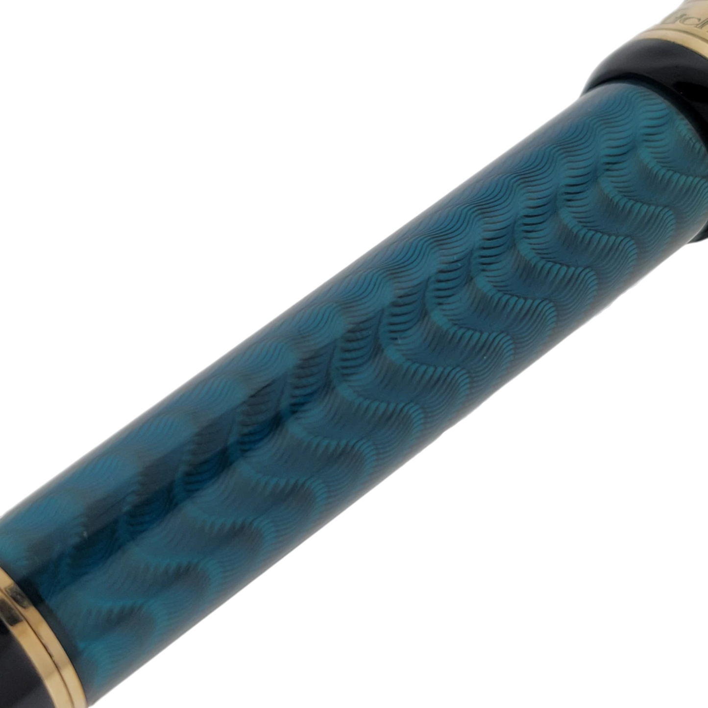Preowned Michel Perchin MP5 Blue Mystic Sterling Silver Rollerball Pen, MP5BG1102