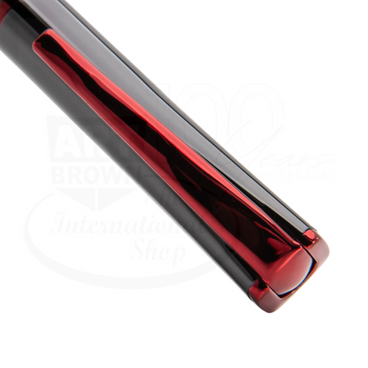 Monteverde Impressa Gunmetal with Red Finish Ballpoint Pen, MV29875