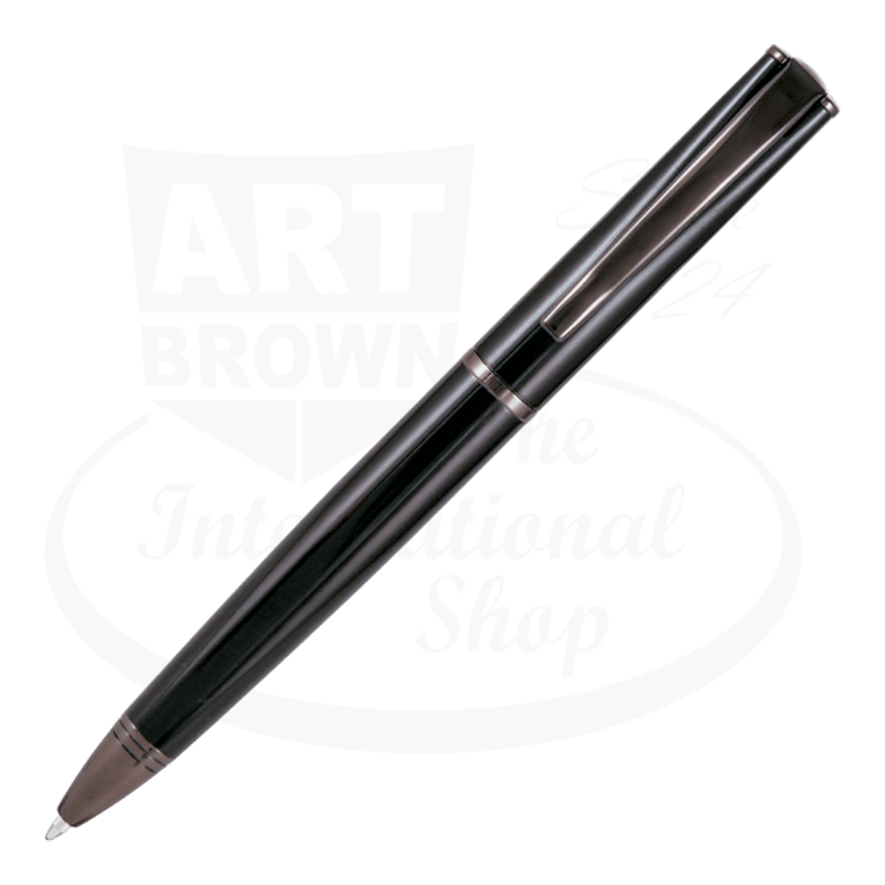 Monteverde Impressa Black with Gunmetal Finish Ballpoint Pen, MV29915