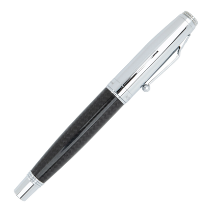 Monteverde Invincia Black & Chrome Rollerball Pen, MV40064