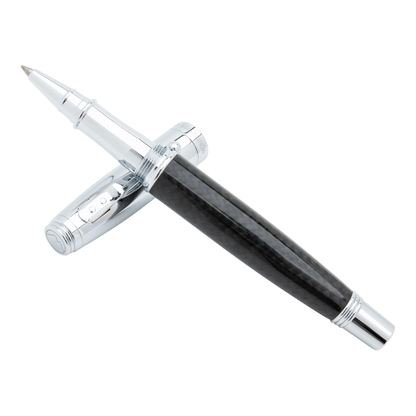 Monteverde Invincia Black & Chrome Rollerball Pen, MV40064