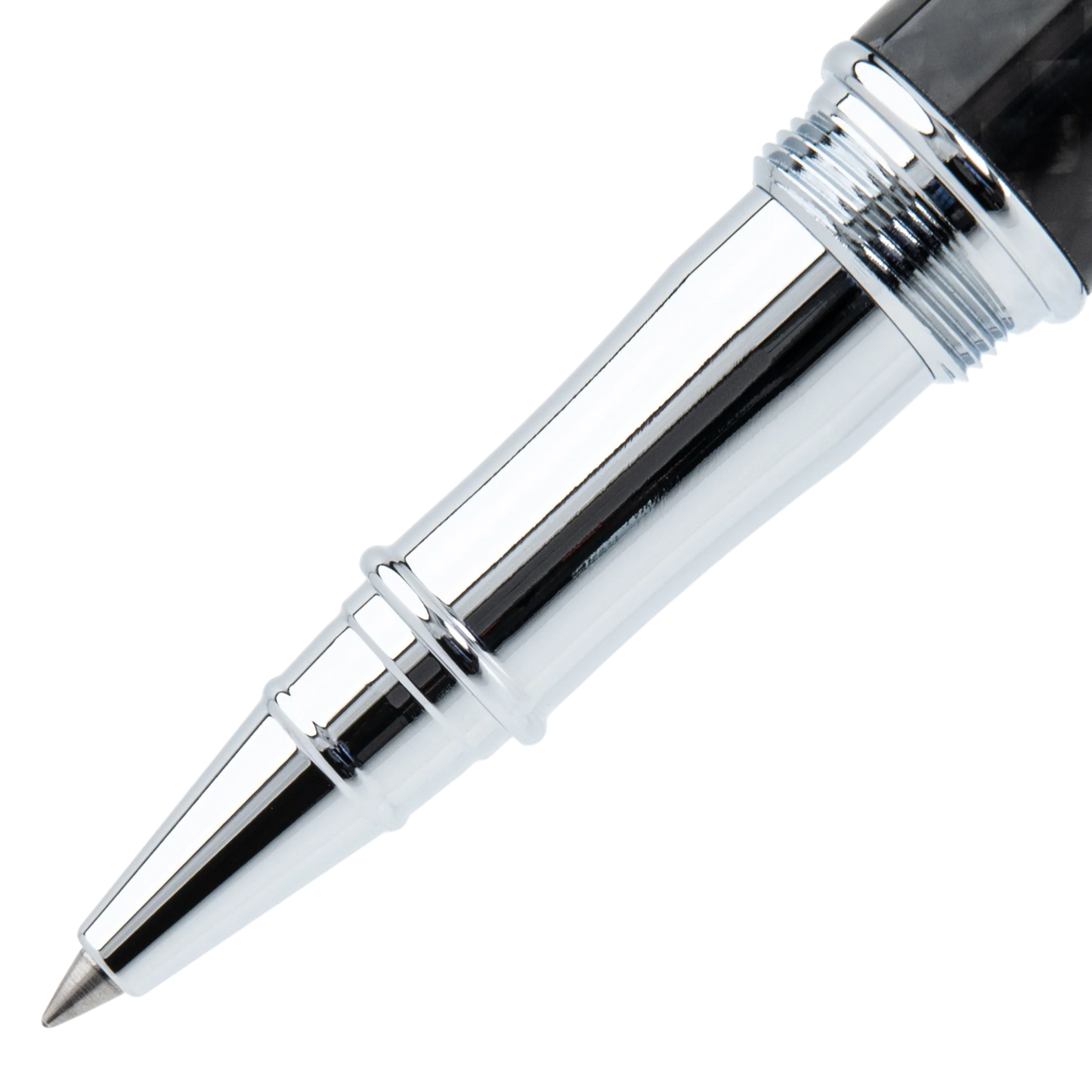 Monteverde Invincia Black & Chrome Rollerball Pen, MV40064
