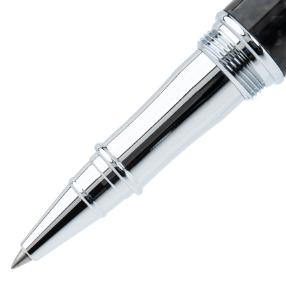 Monteverde Invincia Black & Chrome Rollerball Pen, MV40064