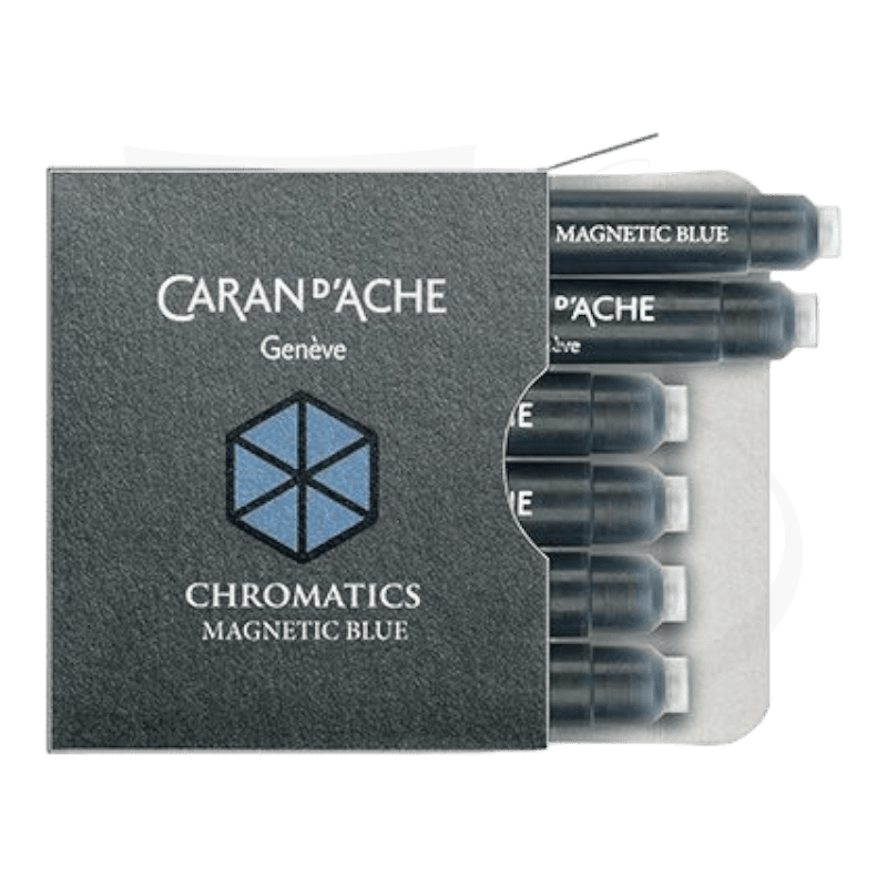 Caran D'Ache Chromatics Fountain Pen Ink Catridge 6-Pack
