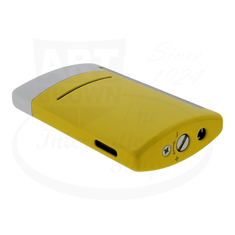 S.T. Dupont Minijet Yellow & White Lighter