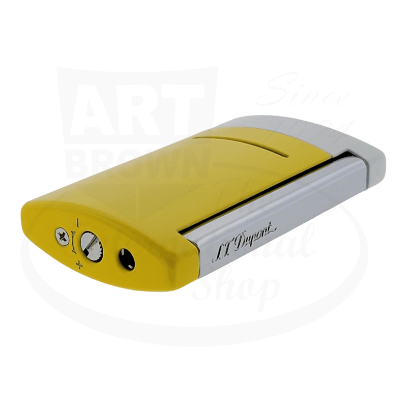 S.T. Dupont Minijet Yellow & White Lighter