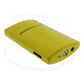 S.T. Dupont Minijjet luxury torch lighter in yellow with fuel gauging window