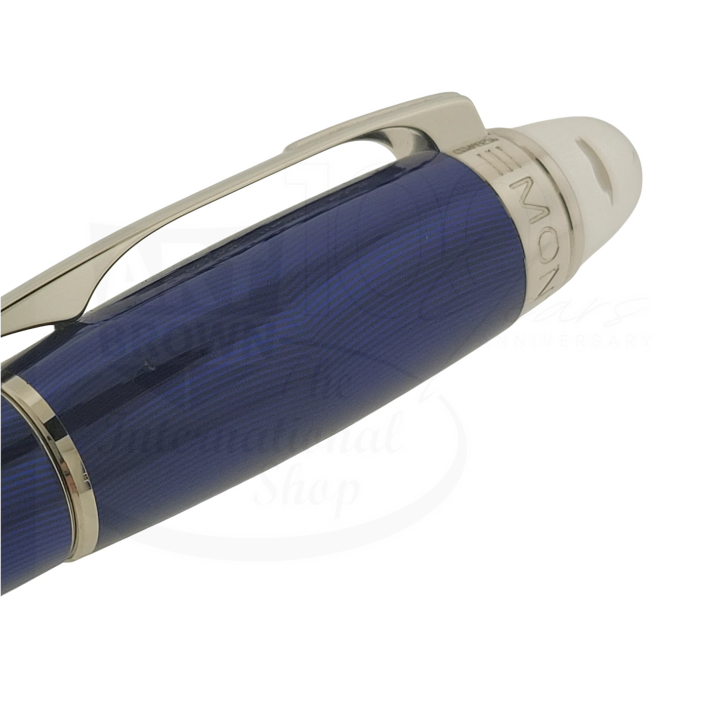 Preowned Montblanc Starwalker Blue Lacquer Rollerball Pen, Montblanc-32