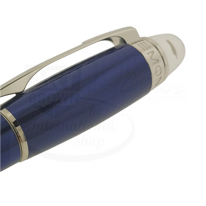 Preowned Montblanc Starwalker Blue Lacquer Rollerball Pen, Montblanc-32