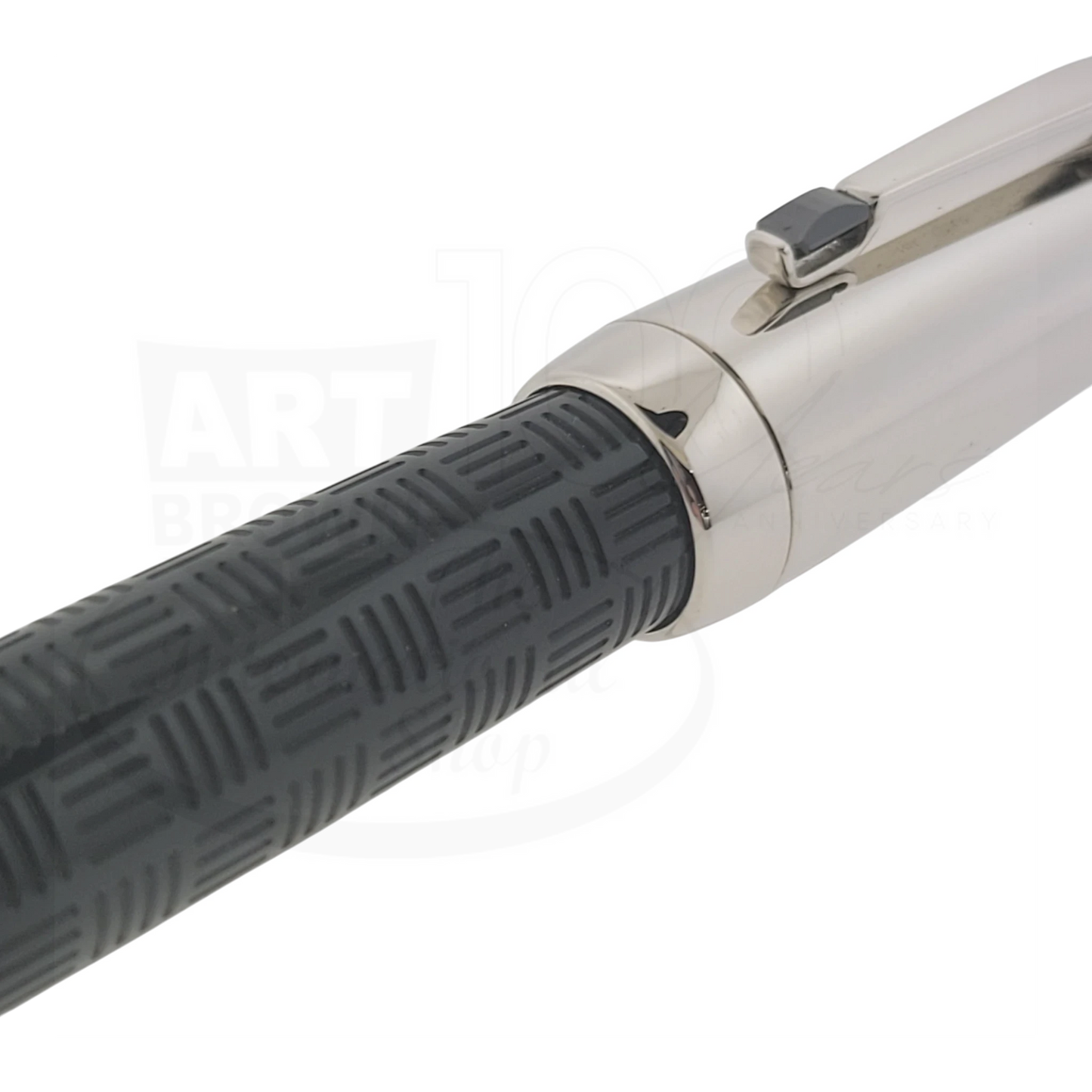 Preowned Montblanc Bohème Doué Black & Platinum Rollerball Pen