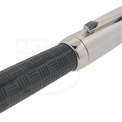 Preowned Montblanc Bohème Doué Black & Platinum Rollerball Pen