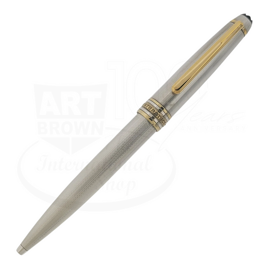 Preowned Montblanc Meisterstuck 164 Sterling Silver Barley Grain Ballpoint Pen, Montblanc-39