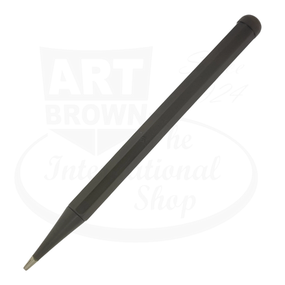 Montblanc Octagonal Twist Mechanical Pencil D.R.P. 481237 green-brown resin body with twist-top finial