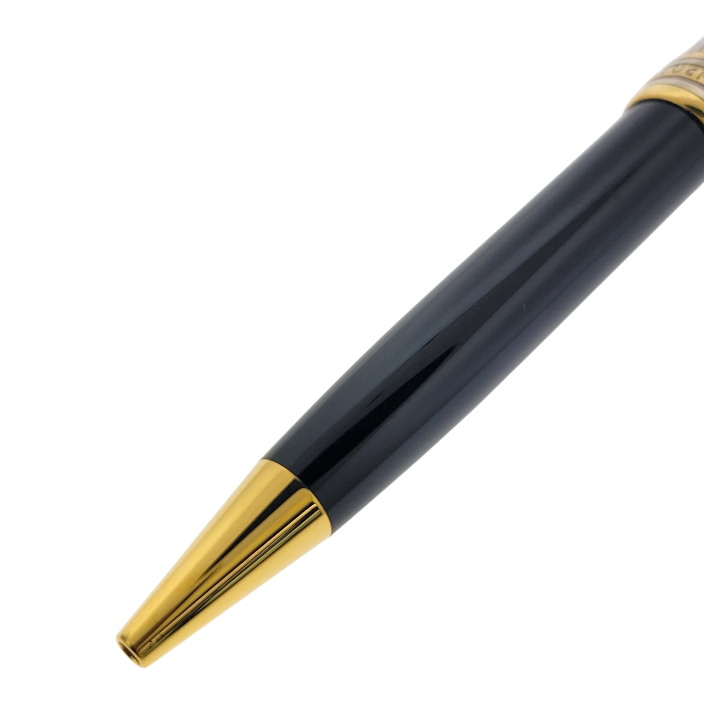 Preowned Montblanc Meisterstück Solitaire Doué Sterling Silver & Gold-Plated Ballpoint Pen