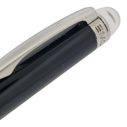Preowned Montblanc Starwalker Black & Platinum Ballpoint Pen