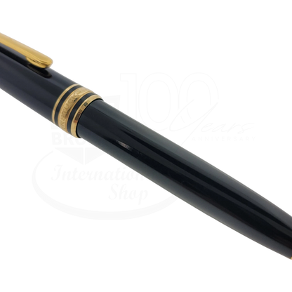Preowned Montblanc 164 Mesiterstuck Black & Gold Ballpoint Pen