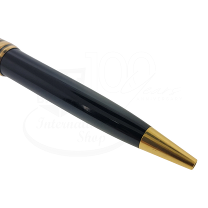 Preowned Montblanc 164 Mesiterstuck Black & Gold Ballpoint Pen