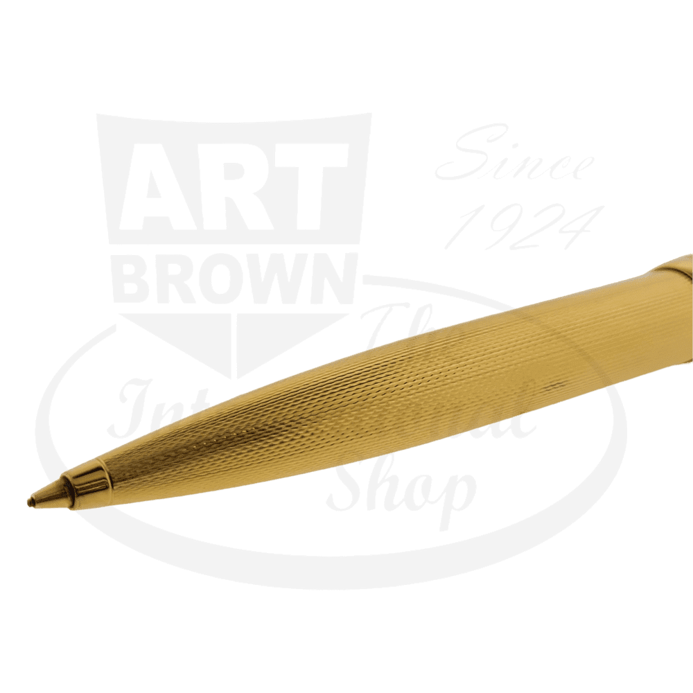 Preowned Vintage Montblanc Meisterstuck 144 Barley Grain Vermeil Mechanical Pencil